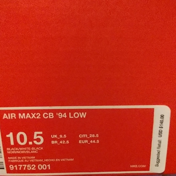 Nike Air Max2 CB 94' LowTops - Picture 4 of 4